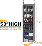 SpaceAid 2 Pack Hanging Closet Organizer and Storage - Image 2