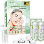 1000Pcs Compressed Towel Mini Tablets Disposable Face Towelette by Fancyou