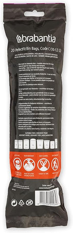 Brabantia PerfectFit Trash Bags Thick Plastic Trash Can Liners - Image 3