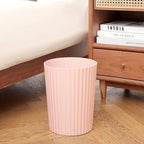 JiatuA Small Trash Can Plastic Wastebasket Round Garbage Container Bin - Image 2