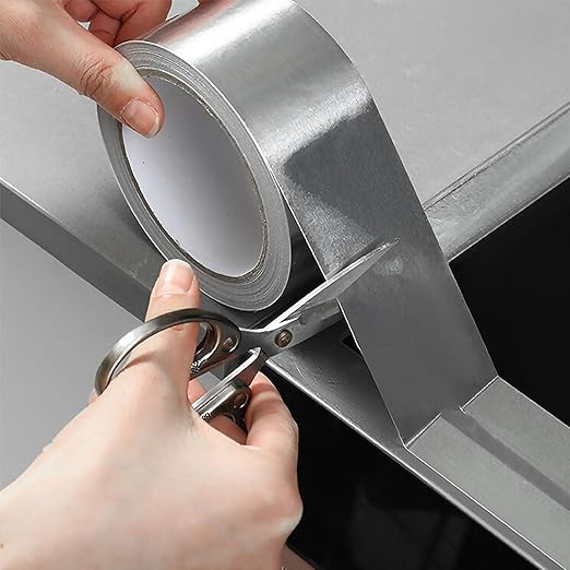 COSIMIXO Silver Aluminum Foil Duct Tape 4.0mil x 2 Inches x 20Yards, Heavy Duty - Image 5
