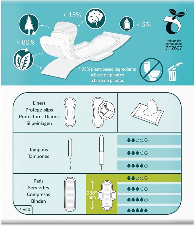Natracare Pads Ultra Reg & Wings - Image 2