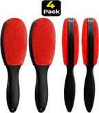 4Pack Red Color Lint Brush for Clothes Furniture Couch, Lint Brush Pet Hair - Image 5