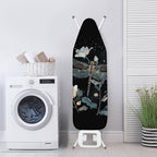 Dragonfly Flower Ironing Board Cover and Padding 15 x 54 Non-Slip Ironing Board - Image 3