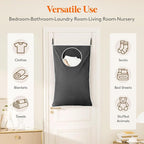 Lifewit 1 Pack Over Door Laundry Hamper, Large Collapsible Hanging Laundry - Image 5