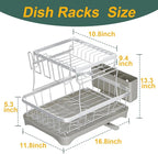 LIYI Dish Drying Rack, Large Dish Rack - Image 4