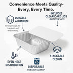 PARTY BARGAINS 4 lb Aluminum Pans - Image 4
