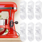 6PCS Clear Cord Organizer for Appliances, Kitchen Appliance Cord Organizer by Indemo