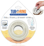 Hair Catcher for Shower Drain & Bathtub – TubRing Pop-Up Drain Protector & by TUBRINGFAMILY