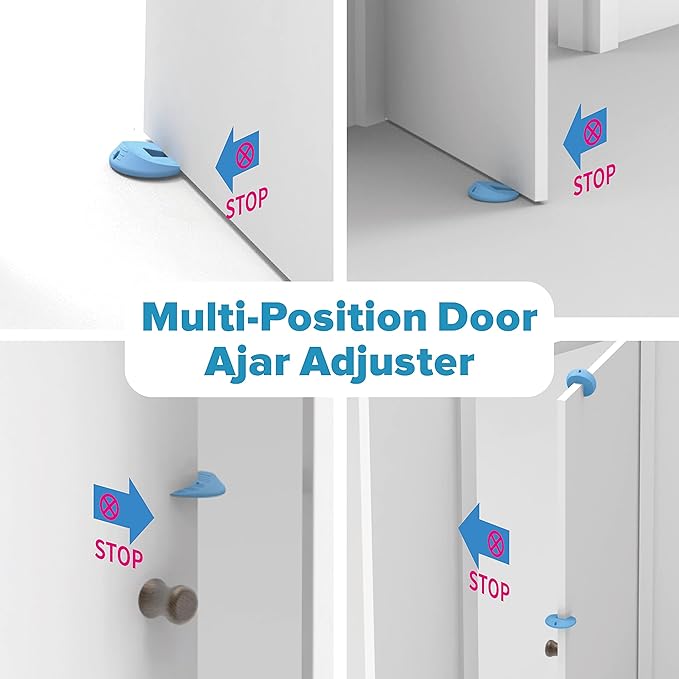 Upgraded Silicone Door Pinch Guard and Door Stoppers 2 Functions in 1 - Image 2