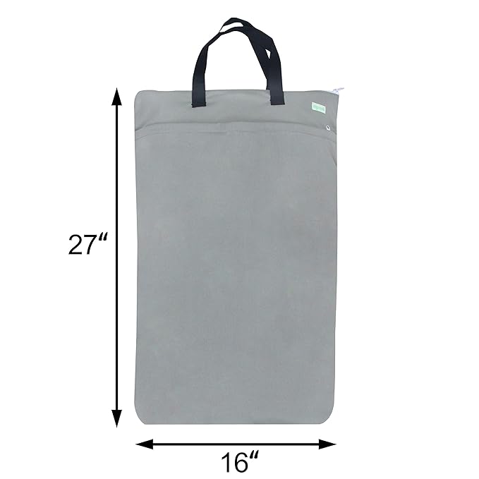 wegreeco Reusable Hanging Wet Dry Cloth Diaper Bag - Image 2