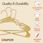 Plastic Clothes Hangers – Heavy Duty Hanger Set, - Image 3