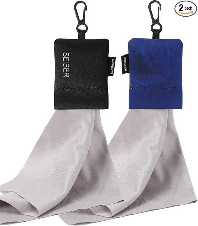 SEIBER Eyeglass Cleaning Microfiber Cloth, 7 x 7 inch Glasses Cloth by SEIBER
