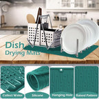Dish Drying Mats, Heat-resistant Silicone Mat - Image 3