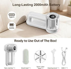 Rechargeable Fabric Shaver, 2-in-1 Lint Remover - Image 6