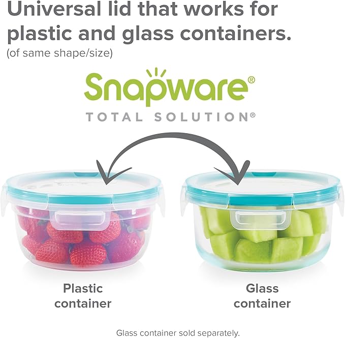 Snapware Total Solution Plastic Food Storage Containers Set, Leakproof & - Image 6