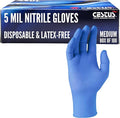 Cestus 5 Mil Nitrile Gloves Disposable Latex Free, Chemical Resistant, Food Prep by CestusArmoredGloves