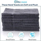 Simpli-Magic Cotton Hand Towels 16"x27" – Soft Towels - Image 3