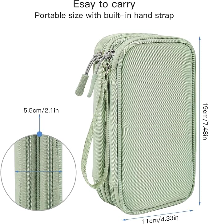 Cord Organizer Travrel Bag, Electronic Organizer Travel Case, Water Resistant - Image 2