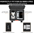 Hard Case for DJI Mini 3 Pro: IP67 Waterproof Carrying Cases for Mini 4/3 Pro/3 - Image 3