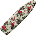 Christmas Cardinal Ironing Board Cover and Pad, Thick Scorch Resistant Padding by Oamsistay