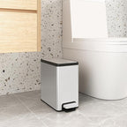 EKO Slim Small Bathroom Trash Can - Image 4
