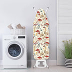 Sprowallow Mushroom Leaf Ironing Board Cover and Pad 15x54 Inch Standard Size - Image 3