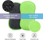 HOMEXCEL 12 Pack Multi-Purpose Scrub Sponges Kitchen Dish Sponge Non-Scratch - Image 2