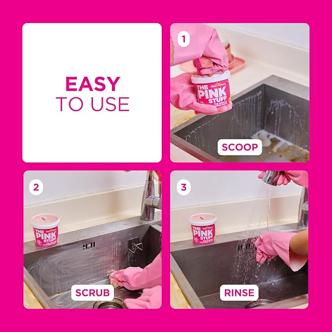Stardrops The Pink Stuff Miracle Cleaning Paste – All Purpose Cleaner - Image 8