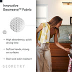 GEOMETRY Kitchen Tea Towels - Image 4