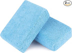 AIDEA Microfiber Applicator Pads-2Pack, Car Wash Sponge, Premium Microfiber by AIDEAHOME