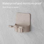 2 PCS Self-Adhesive Toothbrush Holders Wall Mounted, Water Proof Toothbrush Hook - Image 5