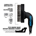 Spyder Steel Bristle Wire Brush Attachment - Image 2