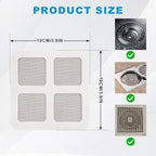 50Pcs Disposable Shower Drain Cover Hair Catcher, Disposable Floor Drain Sticker - Image 3