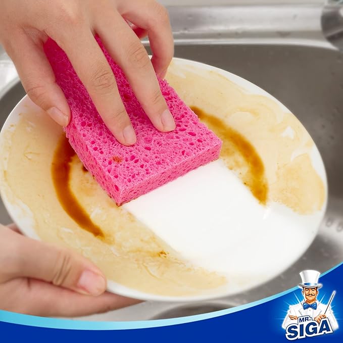 MR.SIGA Scrub Sponges, Non-Scratch Sponges - Image 6