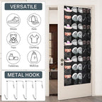 Over the Door Shoe Organizer, 40-Pocket Hanging Shoe Rack - Image 3
