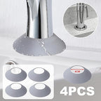 Small Sink Faucet Splash Handle Drip Guard Mat Silicone Pad Protectors Behind - Image 2