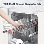 Tomorotec 21" x 15.5" Roll Up Dish Drying Rack Over Sink Drying Rack Sink Cover - Image 7