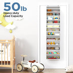 Over The Door Organizer, 6 Shelf Door Hanging Organizers - Image 5