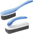Scrub Brush for Stains-2 Pack Fabric Cleaning Brush, Laundry Stain Remover Brush by Ganganmax