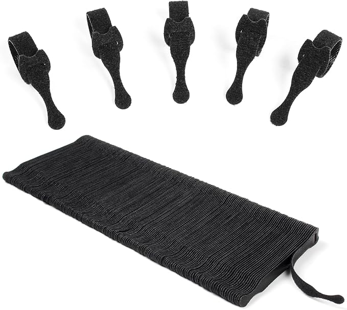 OneLeaf 180PCS Reusable Cable Ties, Data Centers by OneLeaf