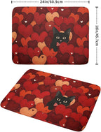 Valentine's Day Dish Drying Mat 18 x 24 Inch - Image 2