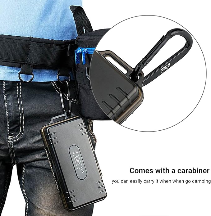JJC 14 Slots 18650 Battery Case - Image 5