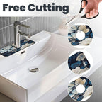 Unique Flower Pattern Kitchen sink faucet pad, strong water absorption - Image 3