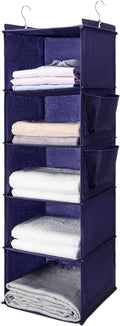 BOOMIBOO Hanging Closet Organize and Shelves, 5-Hanging Shelf by BOOMIBOO