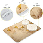 Super Absorbent Dish Drying Mat, Microfiber Fast-Drying Dish Mat, Kitchen Dish - Image 4