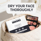 Disposable Face Towels XL, 7.9" x 9.4" Large Face Towelettes Disposable - Image 7