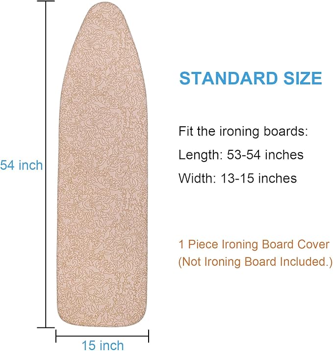 Dalykate 15x54 Ironing Board Cover and Pad - Image 4