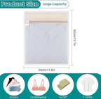 4Pcs Durable Cotton Mesh Laundry Bags - Image 2