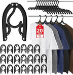 Travel Hangers Portable Foldable Travel Hanger Organizer, Plastic Cruise by Besslly